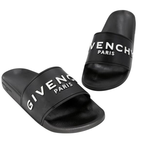 Givenchy Signature Print 40 Pool Beach Sandals GV-0703N-0005 - Picture 1 of 11
